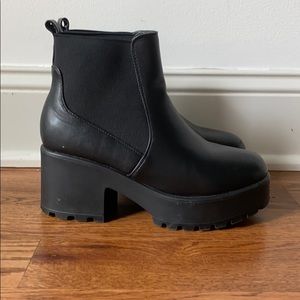 KOI Collective Black Chunky Boot
